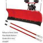 Durable 27" Snow Plow Blade Markers for All Vehicles