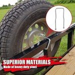 ELITEWILL Zinc Plated Spare Tire Carrier Bracket