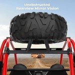 KEMIMOTO Heavy Duty UTV Spare Tire Carrier Mount