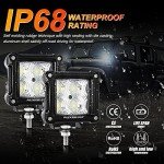 Auxbeam 3-Inch 40W Offroad LED Light Pods