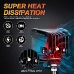 Auxbeam 3-Inch 40W Offroad LED Light Pods