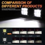 Auxbeam 3-Inch 40W Offroad LED Light Pods