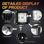Auxbeam 3-Inch 40W Offroad LED Light Pods