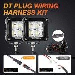 Auxbeam 3-Inch 40W Offroad LED Light Pods