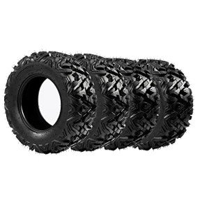 SUNROAD 4-Pack All-Terrain ATV UTV Tires 25