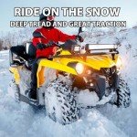 Set of 2 All-Terrain 24x9-11 ATV Tires