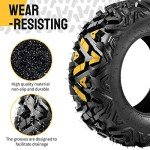 SUNROAD 4-Pack All-Terrain ATV UTV Tires 25