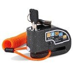 AGPTEK 110db Motorcycle Disc Brake Lock with Cable