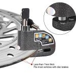 AGPTEK 110db Motorcycle Disc Brake Lock with Cable