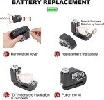 AGPTEK 110db Motorcycle Disc Brake Lock with Cable