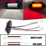 Dual Color LED License Plate Lights for ATV