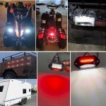Dual Color LED License Plate Lights for ATV