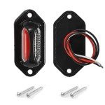 Dual Color LED License Plate Lights for ATV