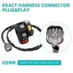 Honda Rancher Handlebar Control Switch - 2000-2007