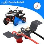 Jamgoer Waterproof Battery Jump Post Kit for ATV/UTV