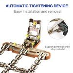 AutoChoice Snow Tire Chains for Cars and SUVs