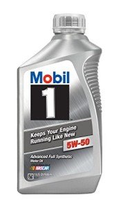 Mobil 1 5W-50 Advanced Synthetic Oil 1 QT