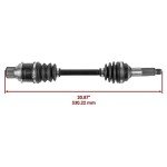Caltric Complete CV Joint Axles for Yamaha Big Bear