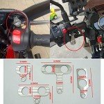 Adjustable Waterproof LED Motorcycle Switch Button