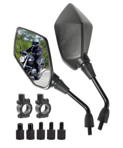 Adjustable ATV and Motorcycle Rear View Mirrors