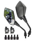 Adjustable ATV and Motorcycle Rear View Mirrors