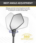 Adjustable ATV and Motorcycle Rear View Mirrors
