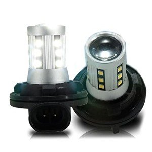 80W LED Bulbs for Polaris ATV Headlights (2-Pack)