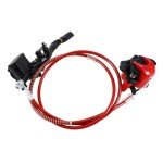 Red Hydraulic Disc Brake System for ATVs