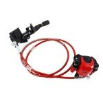 Red Hydraulic Disc Brake System for ATVs