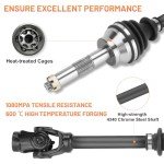 Polaris Sportsman Scrambler Front CV Axle Shaft Pair
