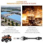 Polaris Sportsman Scrambler Front CV Axle Shaft Pair