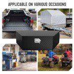 39" Aluminum Trailer Tongue Toolbox with Lock