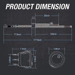 Light Bar Wiring Harness with Relay and Switch