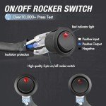 Light Bar Wiring Harness with Relay and Switch