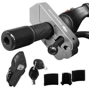 Heavy-Duty ATV & Motorcycle Grip Lock