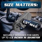 Heavy-Duty ATV & Motorcycle Grip Lock