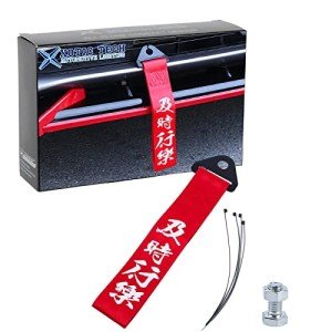 Xotic Tech Red Racing Tow Strap with Slogan