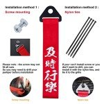 Xotic Tech Red Racing Tow Strap with Slogan