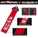 Xotic Tech Red Racing Tow Strap with Slogan