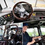 18" Chrome Steering Wheel for Trucks and Trailers