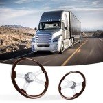 18" Chrome Steering Wheel for Trucks and Trailers