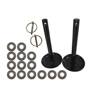 C CLINK 2-Pack ATV/UTV Snow Plow Skid Shoes