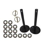 C CLINK 2-Pack ATV/UTV Snow Plow Skid Shoes