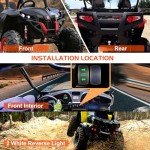 Waterproof ATV UTV Turn Signal Kit with Switch