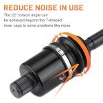 Polaris RZR XP 900 Rear CV Axle Shaft Set