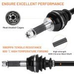 Polaris RZR XP 900 Rear CV Axle Shaft Set