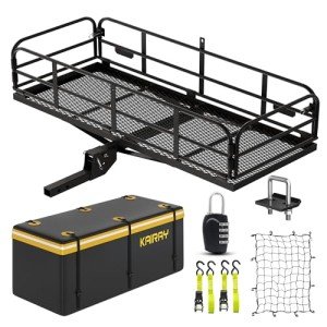 500 Lbs Heavy Duty Hitch Mount Cargo Carrier
