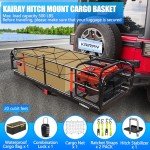 500 Lbs Heavy Duty Hitch Mount Cargo Carrier