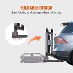 VEVOR 60x24 Hitch Mount Cargo Carrier Basket