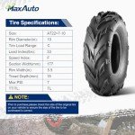 MaxAuto 22x7-10 All-Terrain ATV Tire Duo